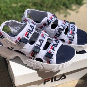 Fila Disruptor Sandals!!